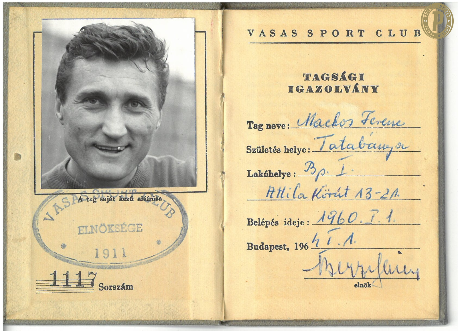 Machos Ferenc 90